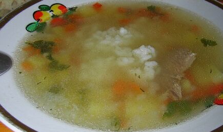 soupe de riz