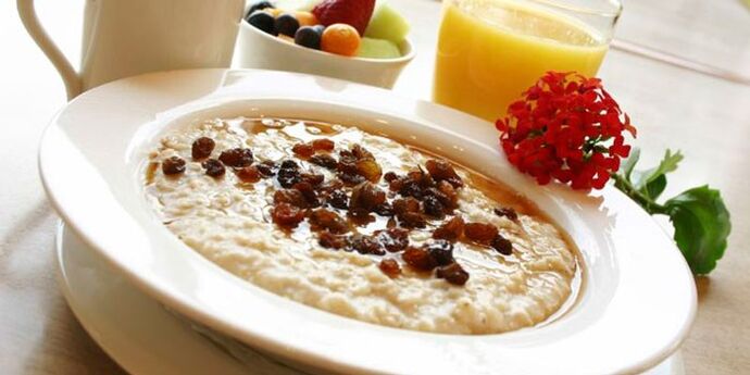 Nourriture pour la perte de poids de l'abdomen et des côtés